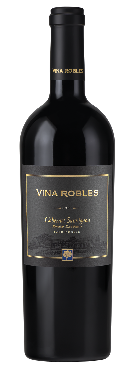 Vina Robles Mountain Road Reserve Cabernet Sauvignon 2021  Front Bottle Shot