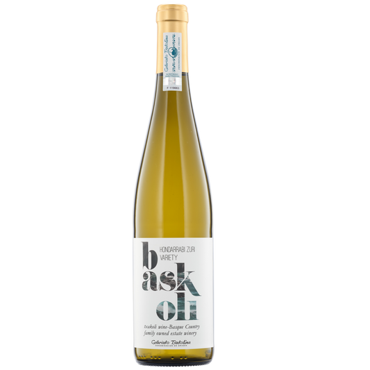 Baskoli Txakoli Bianco 2022  Front Bottle Shot