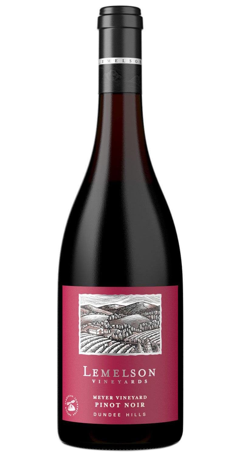 Lemelson Meyer Vineyard Pinot Noir 2021  Front Bottle Shot