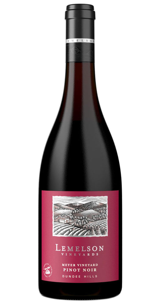 Lemelson Meyer Vineyard Pinot Noir 2021  Front Bottle Shot