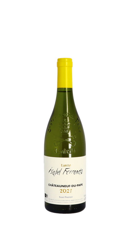 Famille Ferrando Chateauneuf-du-Pape Blanc 2021  Front Bottle Shot