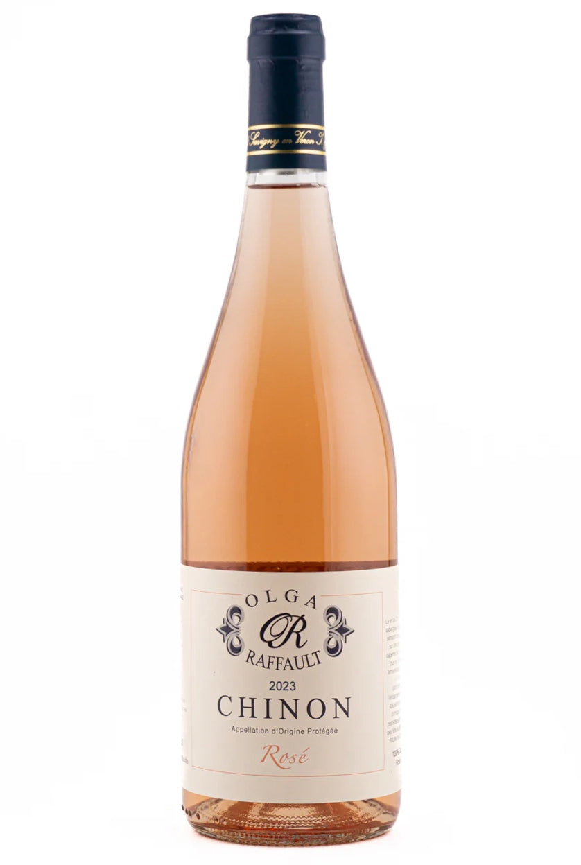 Olga Raffault Chinon Rose 2023  Front Bottle Shot