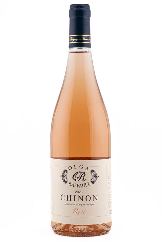 Olga Raffault Chinon Rose 2023  Front Bottle Shot