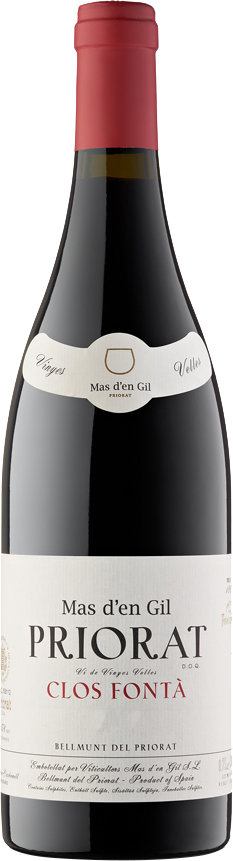 Mas d'en Gil Clos Fonta Vinyes Velles 2018  Front Bottle Shot