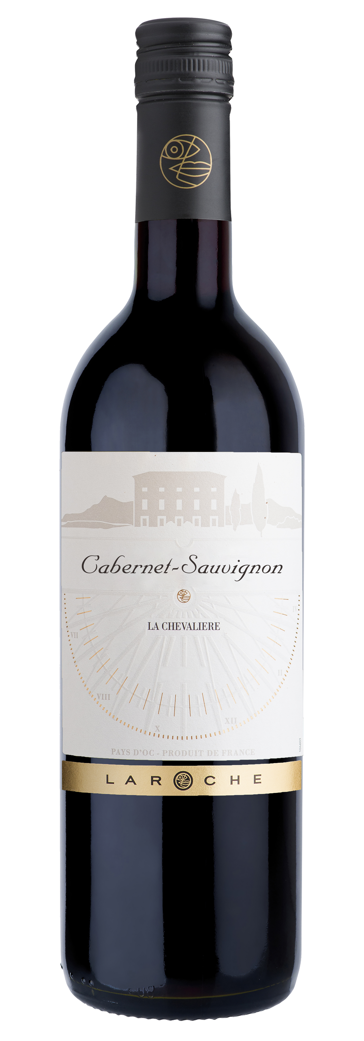 Mas La Chevaliere Cabernet Sauvignon 2023  Front Bottle Shot