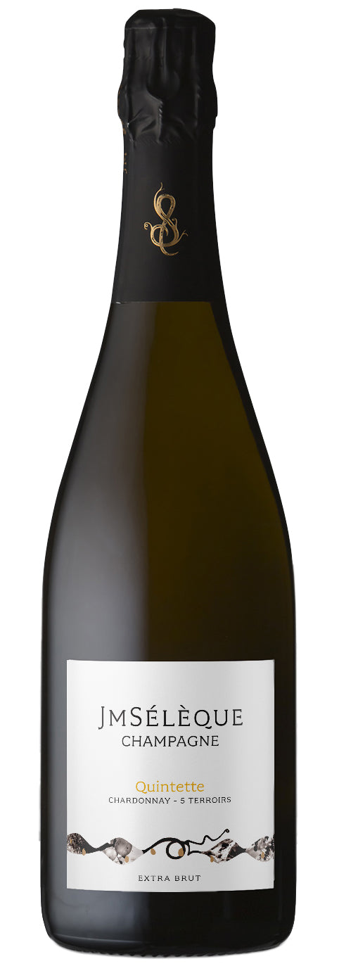 J-M Seleque Quintette Blanc de Blancs  Front Bottle Shot