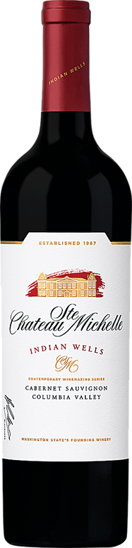 Chateau Ste. Michelle Indian Wells Cabernet Sauvignon 2021  Front Bottle Shot