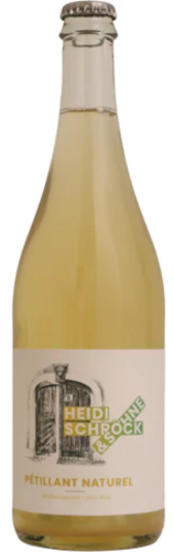 Heidi Schrock & Sohne Pinot Blanc Pet Nat 2021  Front Bottle Shot
