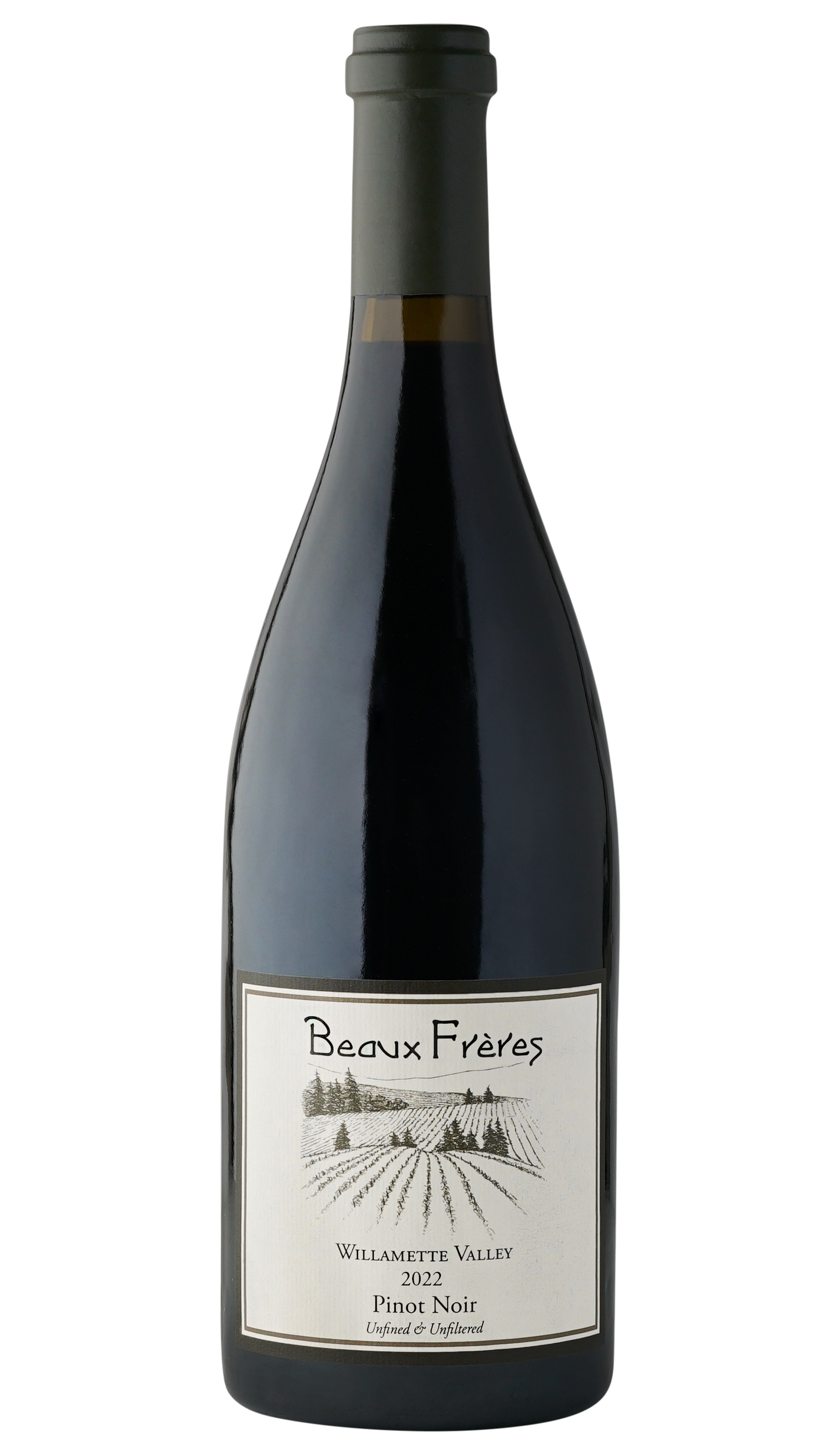 Beaux Freres Willamette Valley Pinot Noir 2022  Front Bottle Shot