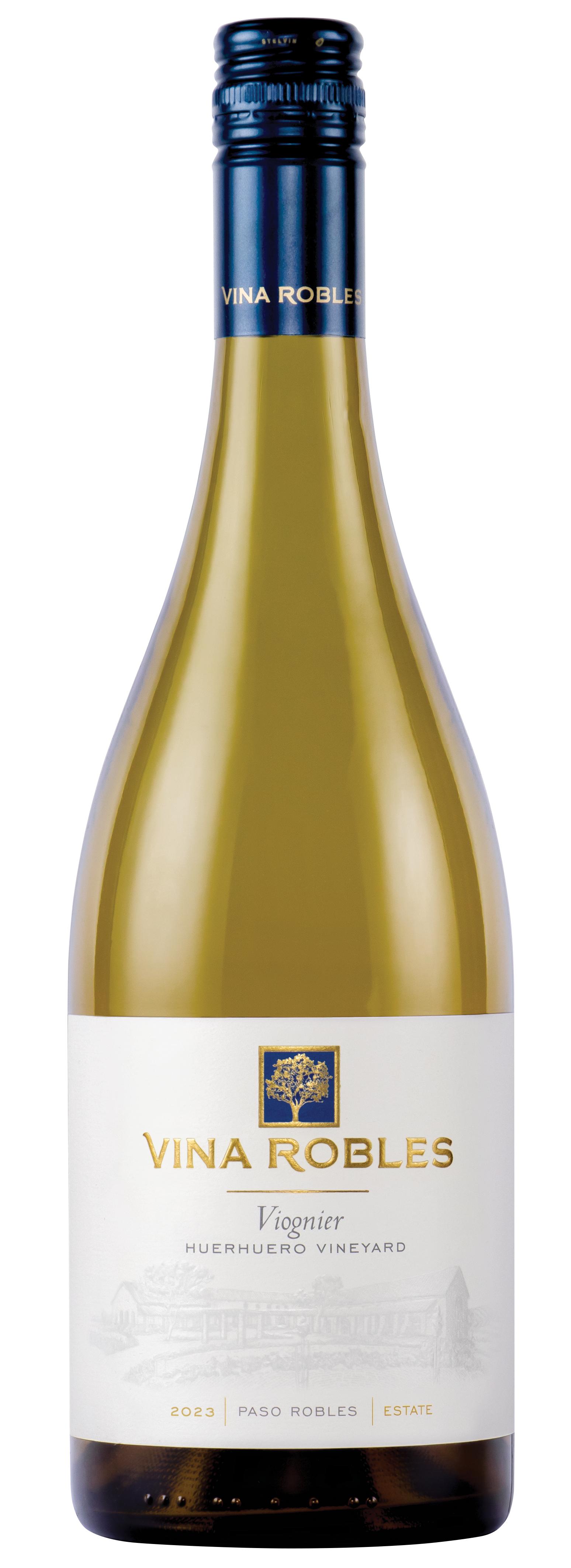 Vina Robles Huerhuero Vineyard Vermentino 2023  Front Bottle Shot