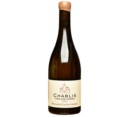 Roland Lavantureux Chablis Vieilles Vignes 2023  Front Bottle Shot