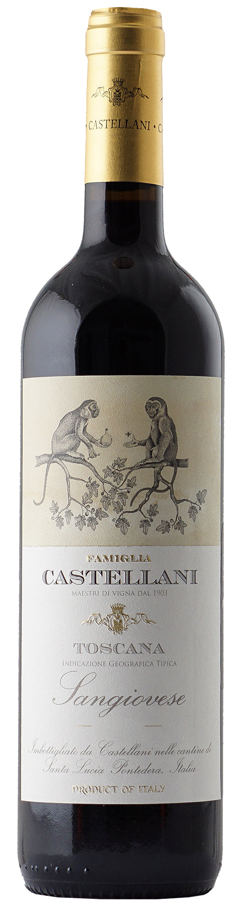 Castellani Sangiovese 2019  Front Bottle Shot