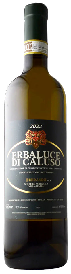 Luigi Ferrando Erbaluce di Caluso 2022  Front Bottle Shot