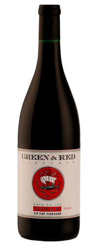 Green & Red Petite Sirah 2021  Front Bottle Shot