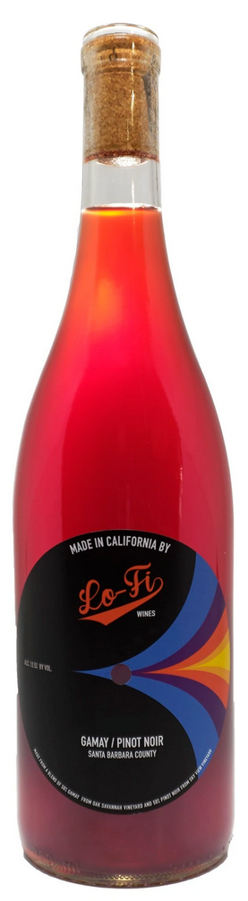 Lo-Fi Wines Gamay-Pinot Noir 2023  Front Bottle Shot