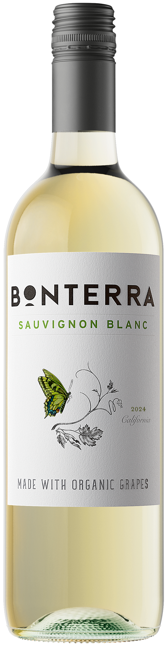 Bonterra Organically Grown Sauvignon Blanc 2024  Front Bottle Shot