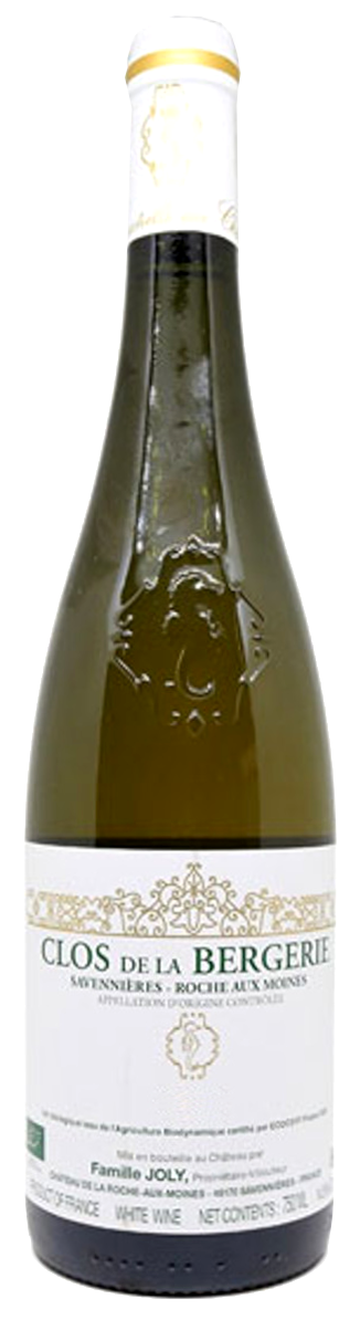 Famille Joly Savennieres Clos de La Bergerie 2021  Front Bottle Shot