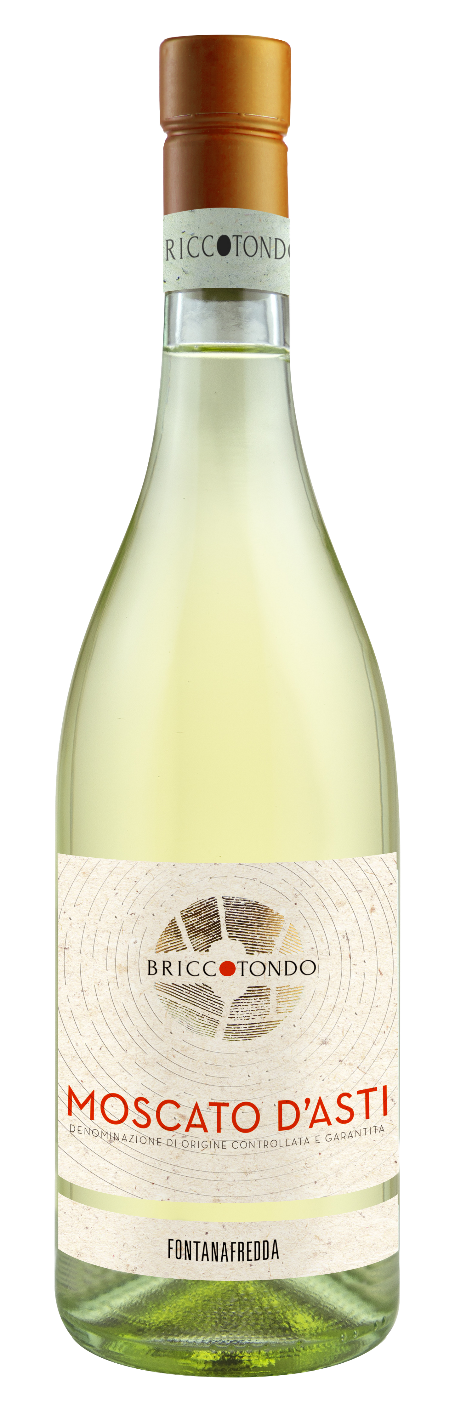 Fontanafredda Briccotondo Moscato d'Asti 2022  Front Bottle Shot