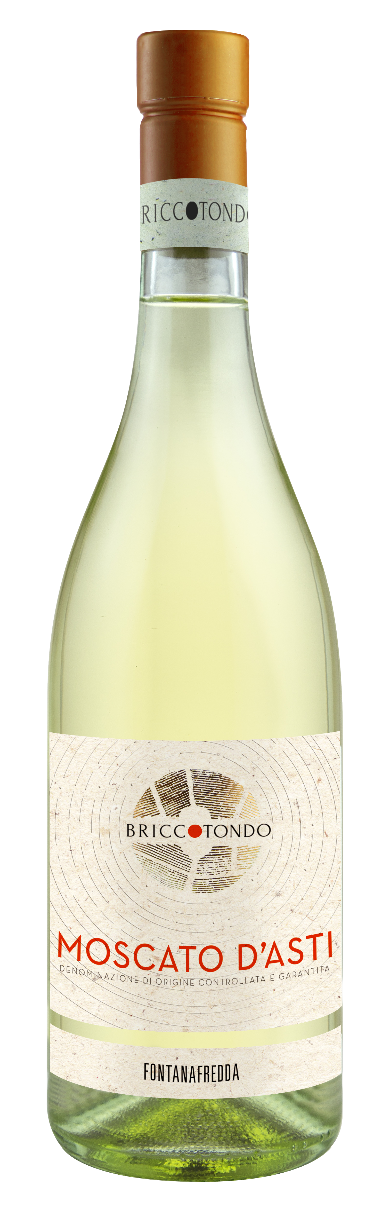Fontanafredda Briccotondo Moscato d'Asti 2022  Front Bottle Shot