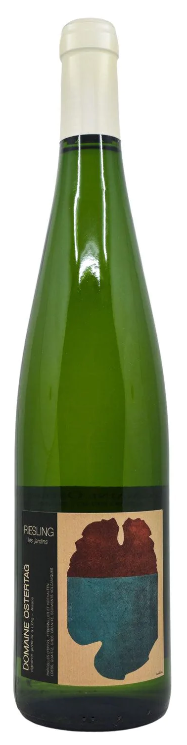 Ostertag Les Jardins Riesling 2022  Front Bottle Shot