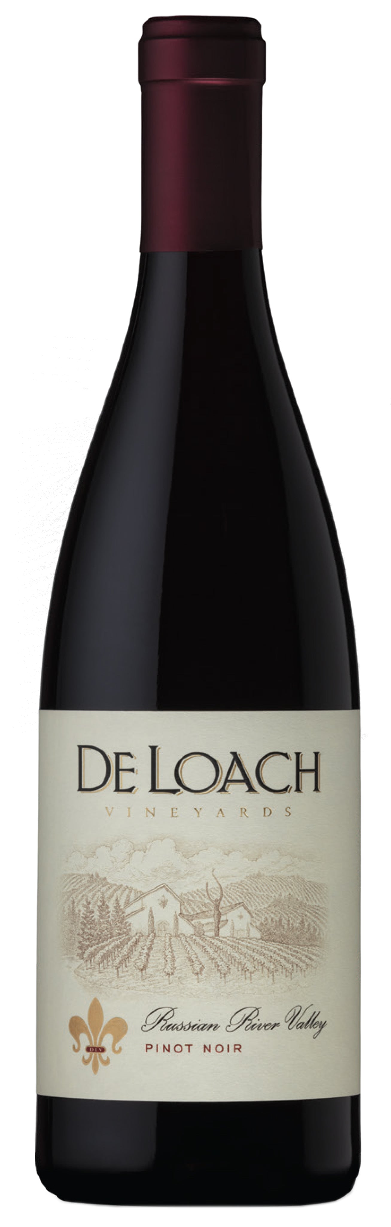 DeLoach Russian River Pinot Noir 2021  Front Bottle Shot