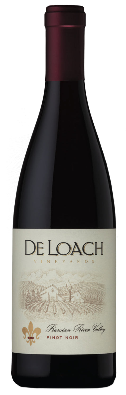 DeLoach Russian River Pinot Noir 2021  Front Bottle Shot