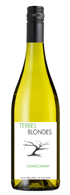 Terres Blondes Chardonnay 2022  Front Bottle Shot