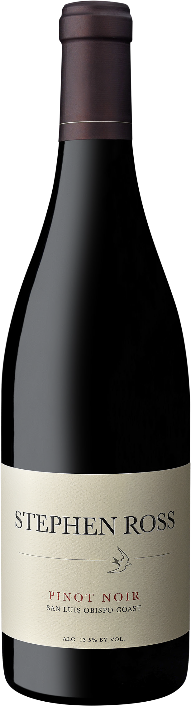 Stephen Ross San Luis Obispo Coast Pinot Noir 2022  Front Bottle Shot