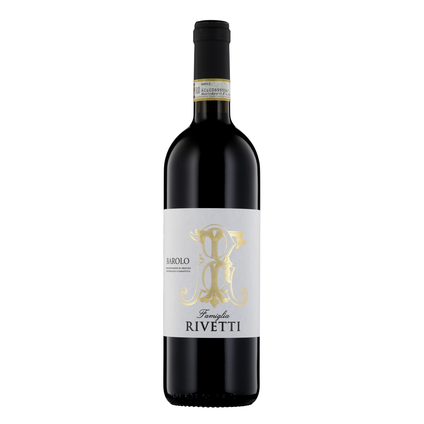 Famiglia Rivetti Barolo 2018  Front Bottle Shot