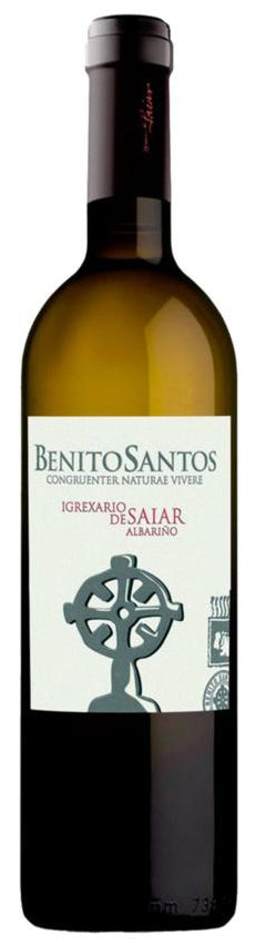 Benito Santos Igrexario de Saiar Albarino 2023  Front Bottle Shot