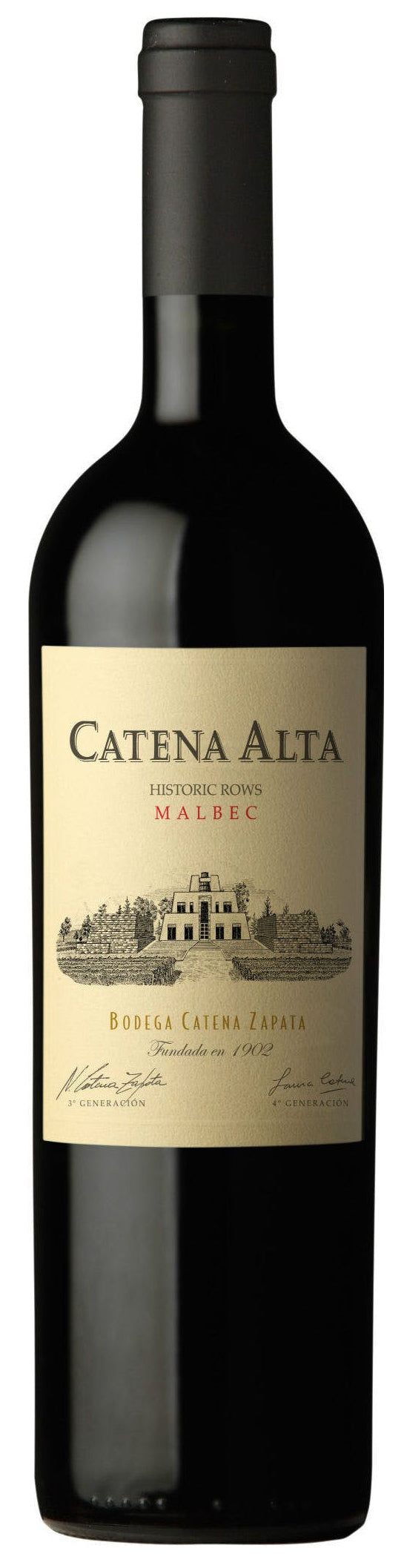 Catena Alta Malbec 2021  Front Bottle Shot