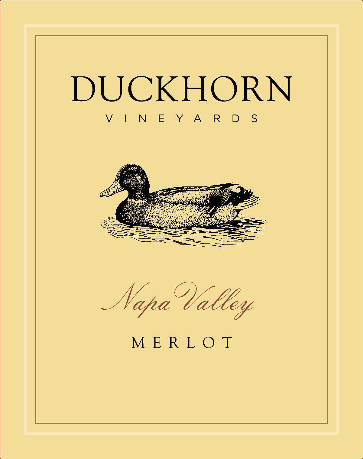 Duckhorn Napa Valley Merlot (375ML half-bottle) 2021
