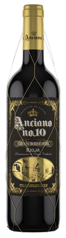 Anciano No. 10 Rioja Gran Reserva 2015  Front Bottle Shot