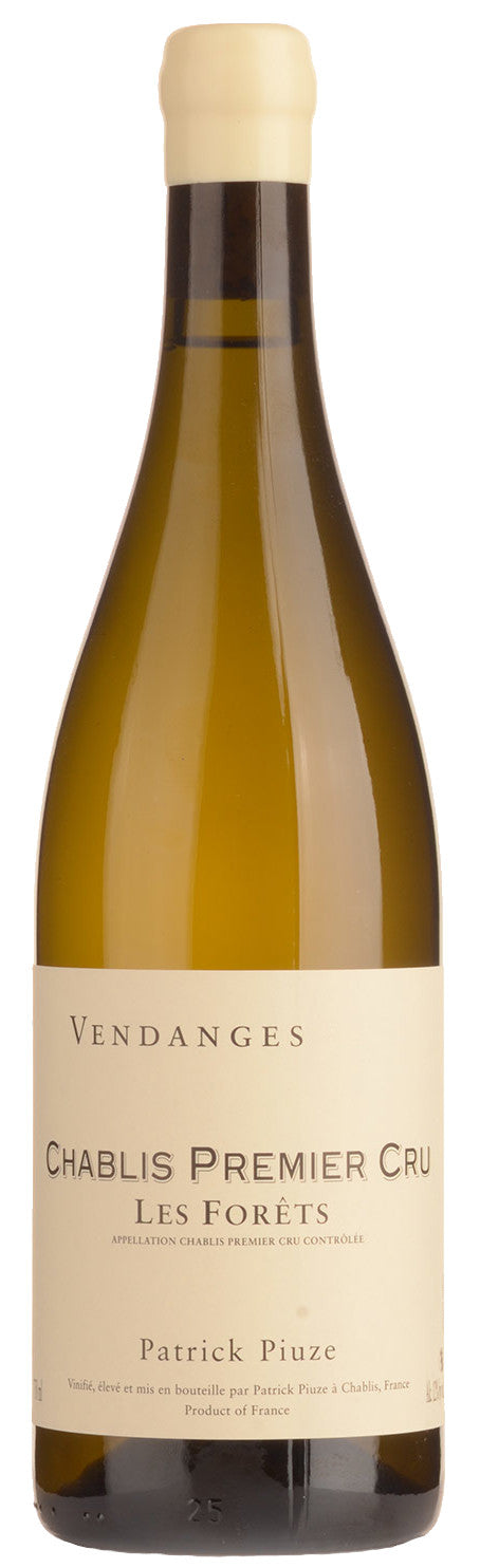 Patrick Piuze Chablis Les Forets Premier Cru 2021  Front Bottle Shot