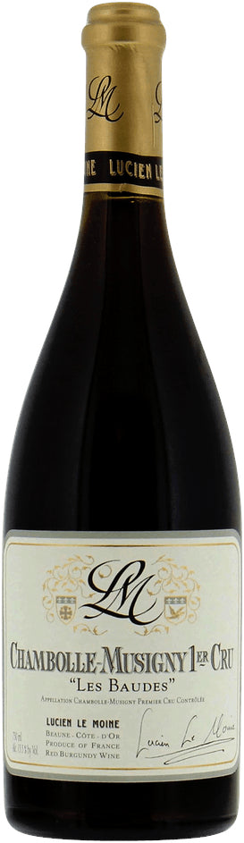 Lucien Le Moine Chambolle-Musigny Les Baudes Premier Cru 2016  Front Bottle Shot