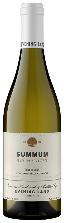 Evening Land Seven Springs Vineyard Summum Chardonnay 2022  Front Bottle Shot