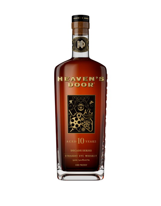 HEAVEN'S DOOR DECADE SERIES RELEASE #02: STRAIGHT RYE WHISKEY 750 ML
