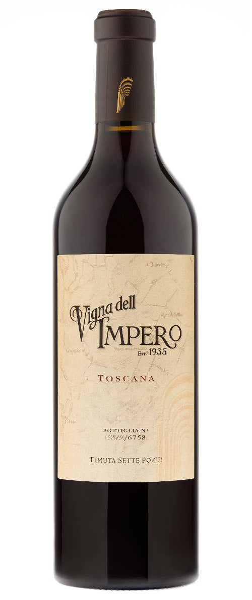 Tenuta Sette Ponti Valdarno di Sopra Vigna dell'Impero 2020  Front Bottle Shot