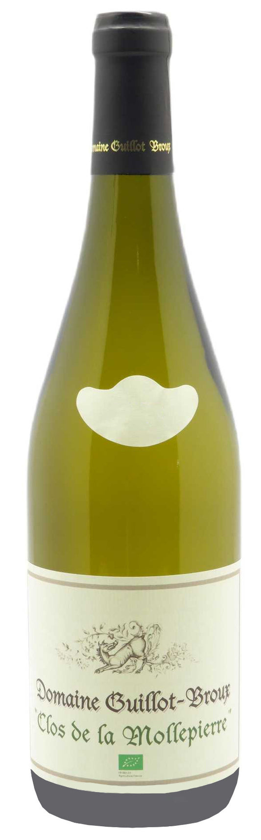 Domaine Guillot-Broux Macon-Cruzille Le Clos de la Mollepierre 2022  Front Bottle Shot