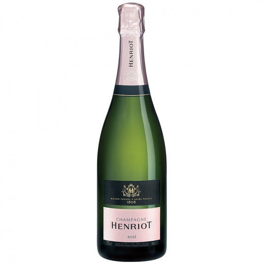 Henriot Brut Rose  Front Bottle Shot