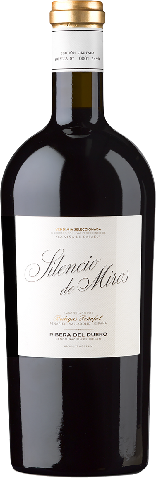 Bodegas Penafiel Silencio de Miros 2018  Front Bottle Shot