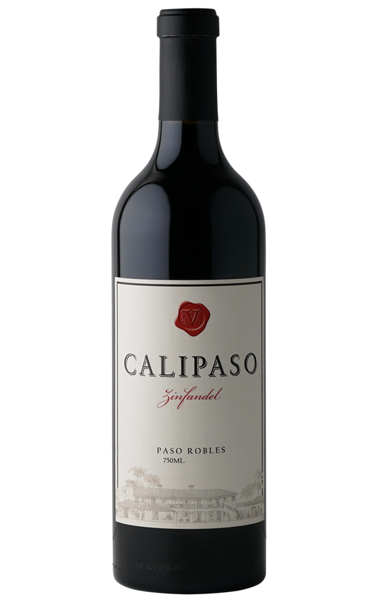 CaliPaso Zinfandel 2022  Front Bottle Shot