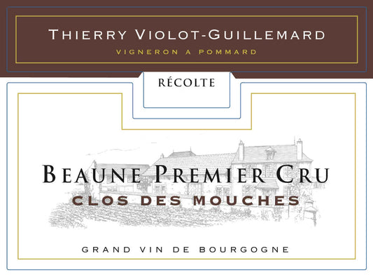 Thierry Violot-Guillemard Beaune Clos des Mouches Premier Cru 2017