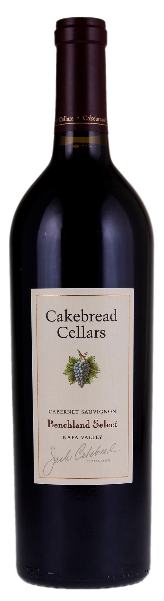Cakebread Benchland Select Cabernet Sauvignon 2019  Front Bottle Shot