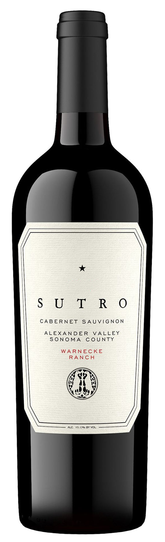 Sutro Cabernet Sauvignon 2020  Front Bottle Shot