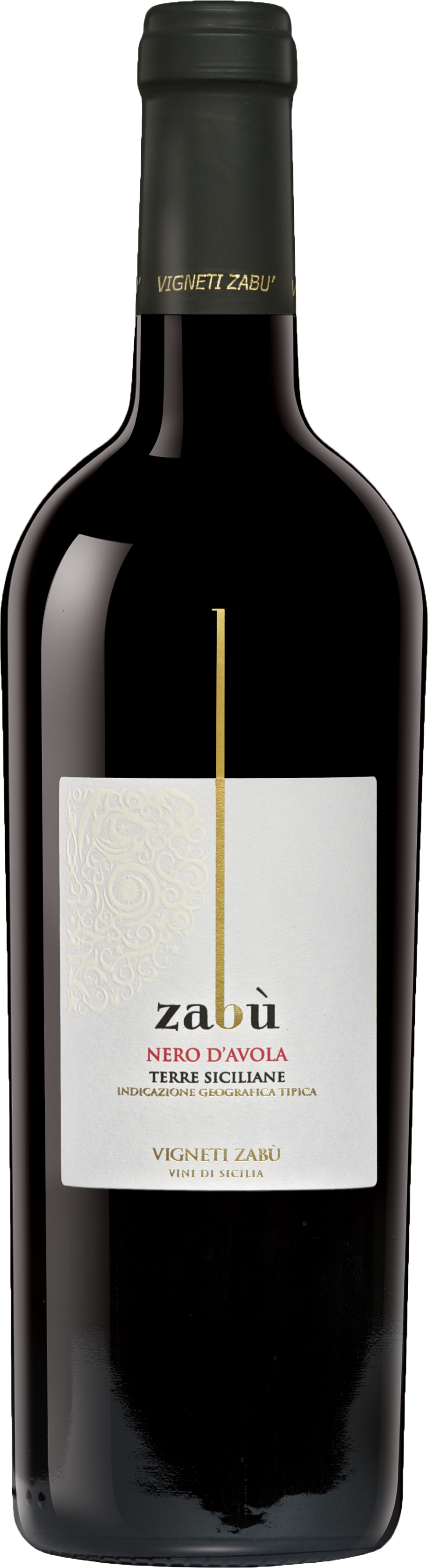 Vigneti Zabu Nero d'Avola 2021  Front Bottle Shot
