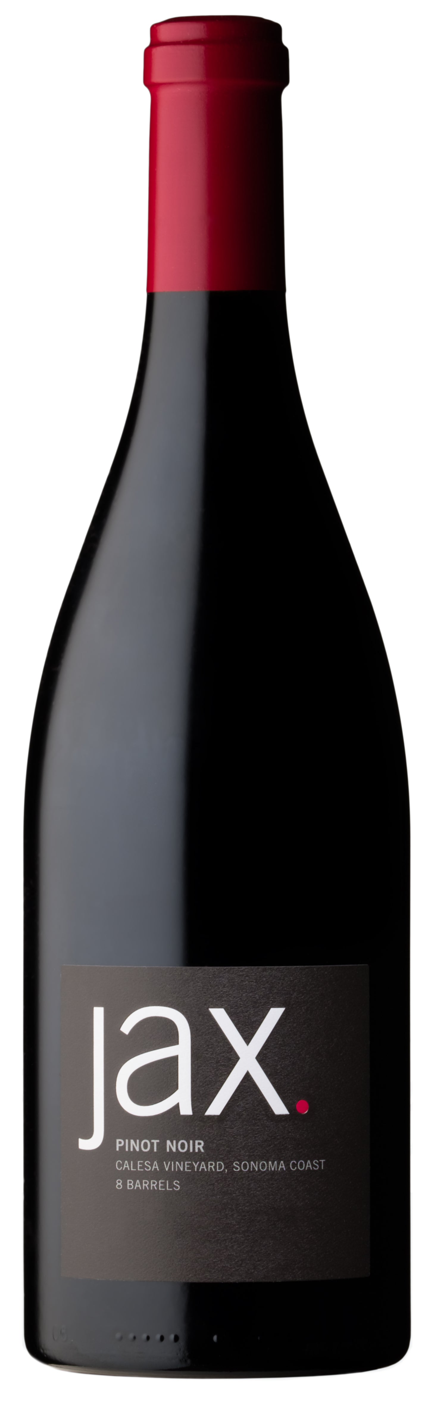 Jax Vineyards Calesa Vineyard Pinot Noir 2022  Front Bottle Shot
