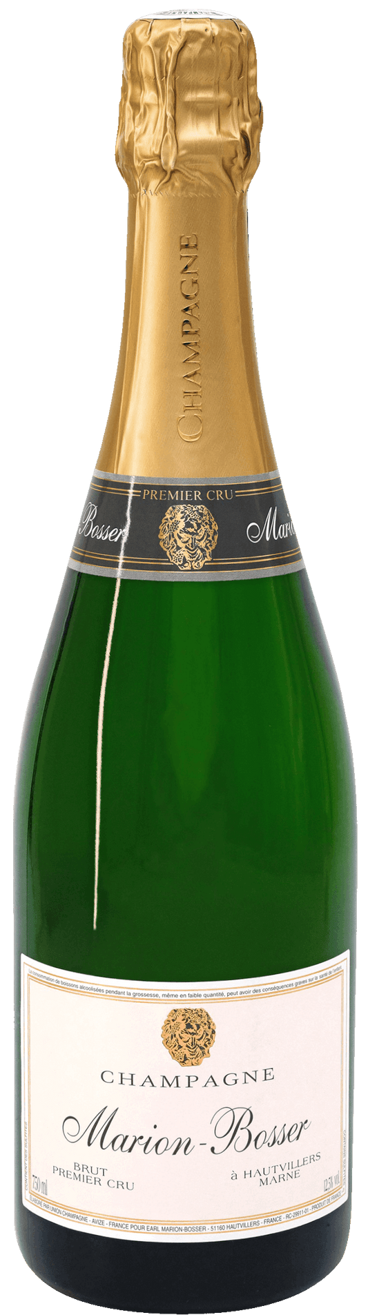 Champagne Marion-Bosser Brut Tradition  Front Bottle Shot