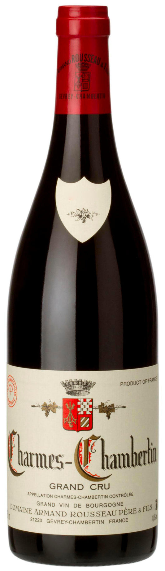 Domaine Armand Rousseau Charmes-Chambertin Grand Cru 2019  Front Bottle Shot