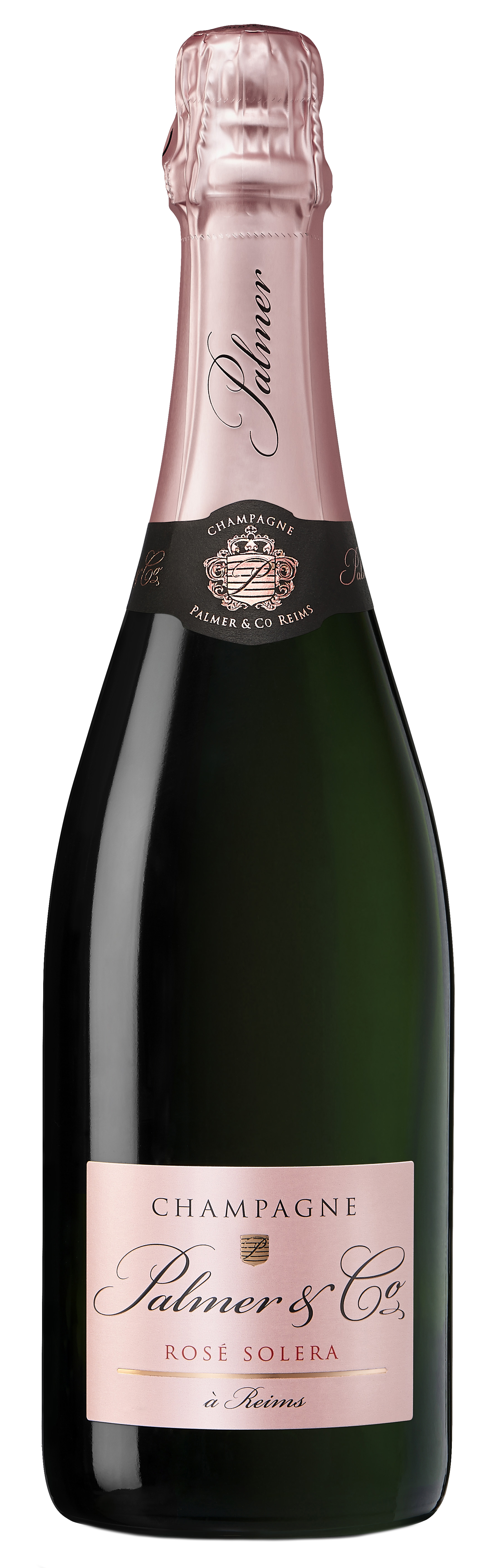 Champagne Palmer Rose Solera  Front Bottle Shot